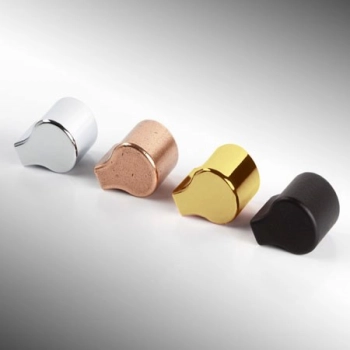 GAŁKA Meblowa 19x19 LIBRA Designerski Rączka Uchwyt Szafki CHROM Połysk