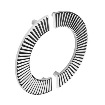 UCHWYT Meblowy 160x80 Półksiężyc Półokrąg Rączka Szafek CHROM Połysk L-128