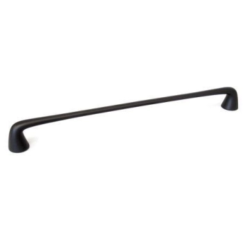 UCHWYT Meblowy 344x35 Relingowy TONDA Rączka CZARNY MATOWY L-320 mm