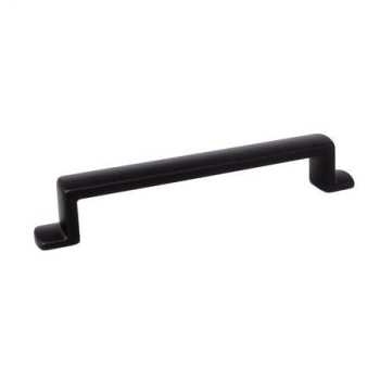UCHWYT Meblowy 157x19 mm ORTA Rączka Szafki Retro CZARNY L-128 mm