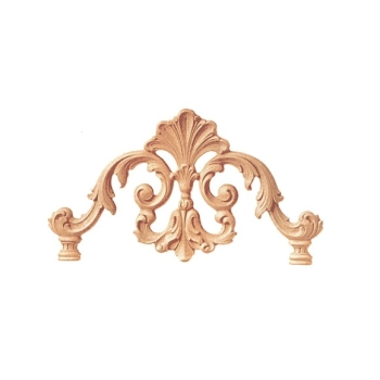 DEKOR 180x320 mm Ornament Ozdobny Ażurowy Panel z Pyłu Drzewnego DIY