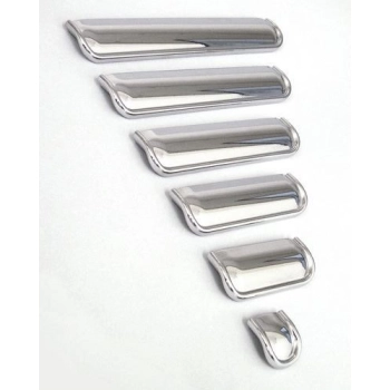 UCHWYT Meblowy ONGIA 170x32 Rączka Retro Klasyczny CHROM Połysk L-160 mm