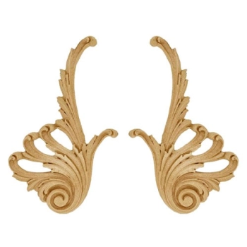ORNAMENT APLIKACJA Z PYŁU DRZEWNEGO F560255P