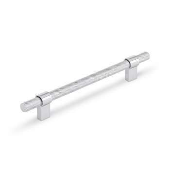 UCHWYT Meblowy 224x12 Rączka Szafki Aureo Nowoczesny Ryflowana CHROM L-160