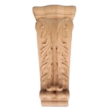 Podpora Konsola Drewniana 160x70x350mm Duży Płaski Wspornik Półki Bukowa