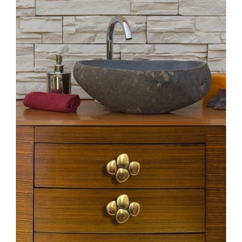GAŁKA DO MEBLI STARE ZŁOTO STONE 24256Z0490B.07