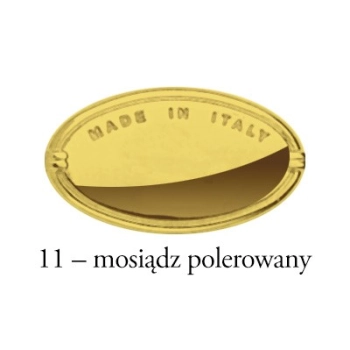 UCHWYT Meblowy 328x12 TRAMA Relingowy Radełkowany Rączka ZŁOTY L-320 mm
