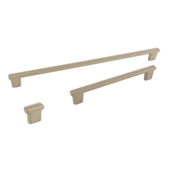 UCHWYT Meblowy Relingowy 337x11 RIVA Ryflowany Modern CHAMPAGNE L-320