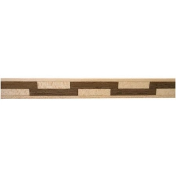 Listwa Dekoracyjna Drewniana Wielogatunkowa 2,5x13mm 1000mm Intarsja Meble