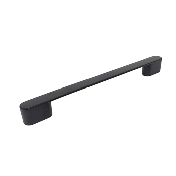 UCHWYT Meblowy 212x16 ISARCO Rączka Szafki Relingowy CZARNY MAT L-160 L-192