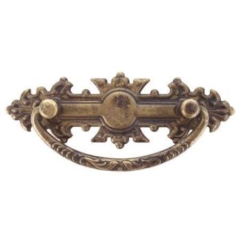 UCHWYT Meblowy ALEATICO poziomy Retro Vintage MOSIĄDZ patynowany L-64 mm