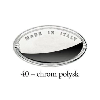 UCHWYT Meblowy 340x15 CADORE Rączka Szafki CHROM POŁYSK L-288 L-320