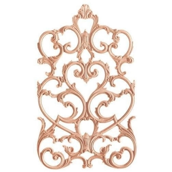 ORNAMENT APLIKACJA Z PYŁU DRZEWNEGO F560153