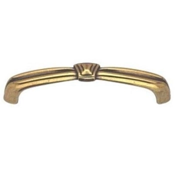 UCHWYT Meblowy EMILIA 73x11 Rączka Retro Klasyczny Stare Złoto L-64 mm