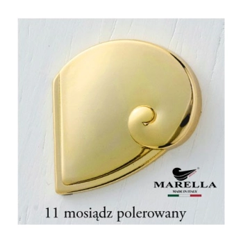 UCHWYT Meblowy Relingowy 173x13 AQUA Ryflowany Designerski ZŁOTY L-160