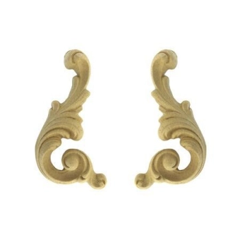 ORNAMENT APLIKACJA Z PYŁU DRZEWNEGO PRAWY F560339P