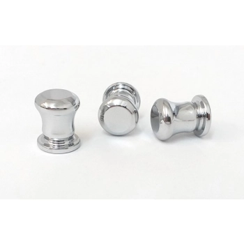 GAŁKA Meblowa 15 mm SCACCO Pionek Szachy Rączka Uchwyt Szafki CHROM Połysk