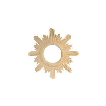 RAMKA Słońce Promienie fi430mm Ornament Pył Drzewny Dekor do Mebli DIY