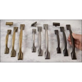 UCHWYT Meblowy FANGIO 141x21 Retro Vintage Klasyczny Stara STAL L-96 mm