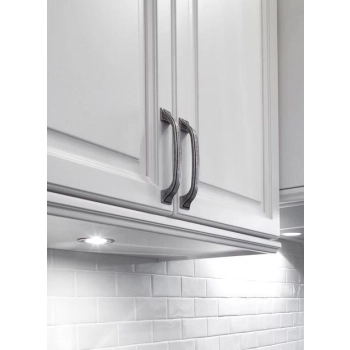 UCHWYT Meblowy 161x26 mm LUGANO Rączka Szafki Klasyczna STARE SREBRO L-128