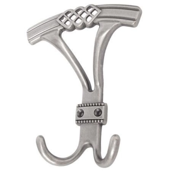 WIESZAK Ścienny Haczyk na Ubrania 146x116 ARTISAN Antyk Retro STARA STAL