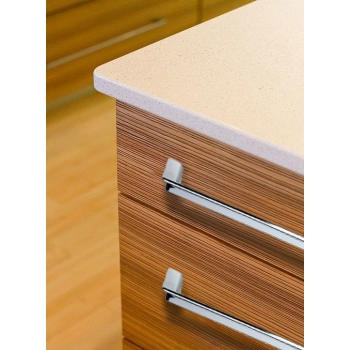 UCHWYT Meblowy 340x10 SOLCO Rączka Slim Szafki Szuflady CHROM Połysk L-320