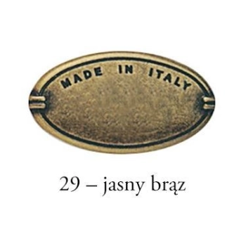 UCHWYT Meblowy 160x30 BALTEA Vintage Retro Rączka Szafki JASNY BRĄZ L-128