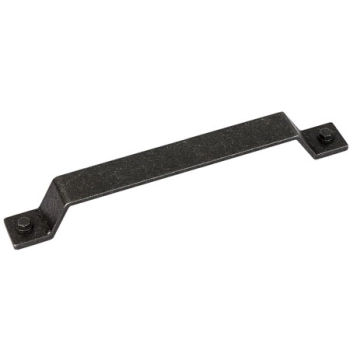 UCHWYT Meblowy 247x29 BOLT Styl Loft Industrialny Podrapane Żelazo L-224 mm