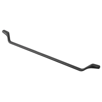 UCHWYT Meblowy 351x27 OSAKA Rączka Styl Skandynawski CZARNY Mat L-320 mm