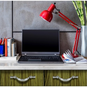 UCHWYT Meblowy MALVA 154x28 Retro Vintage Klasyczny CHROM Połysk L-96 mm