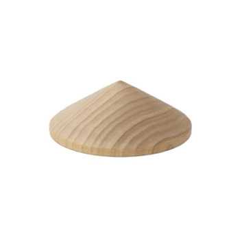 ORNAMENT STOŻEK, PIRAMIDA DREWNIANA ∅ 40XH 14 MM - DR00553