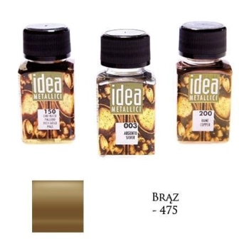 FARBA METALICZNA IDEA BRĄZ 60ML – MA07096