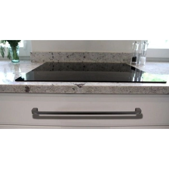 UCHWYT Meblowy 332x7 Relingowy CLIP Designerski Reling CZARNY MAT L-320
