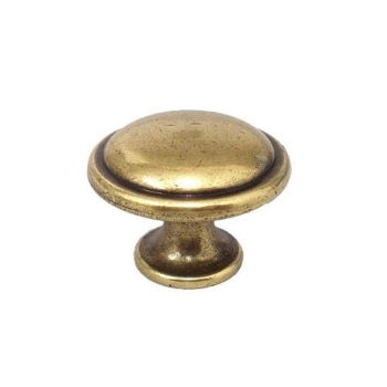 GAŁKA Meblowa 30 mm GINO Retro Vintage Antyk Rączka Uchwyt Stare Złoto