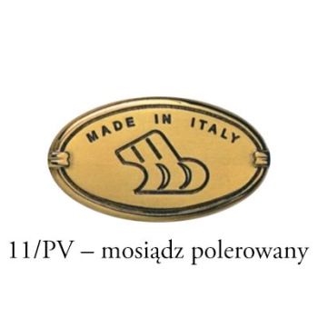 UCHWYT Meblowy FANGIO 275x25 Retro Vintage Klasyczny ZŁOTY Połysk L-224 mm