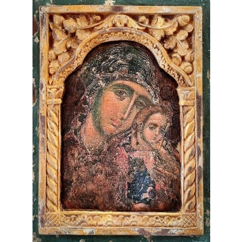 RAMKA OZDOBNA Z PYŁU DRZEWNEGO 158XH220 MM F572009