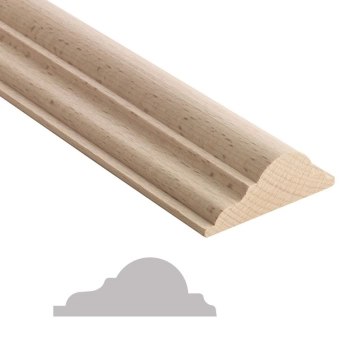 LISTWA DREWNIANA OZDOBNA EM00660L