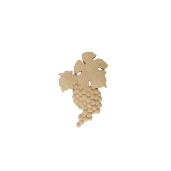 ORNAMENT WINOGRONO Z PYŁU DRZEWNEGO F573897