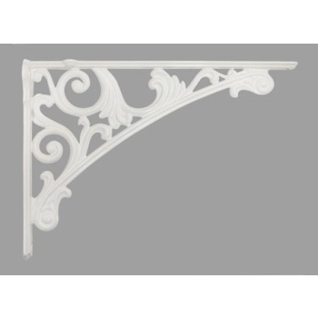 WSPORNIK Półki Uchwyt Podpórka BAROCCO 250x173 mm 50kg BIAŁY