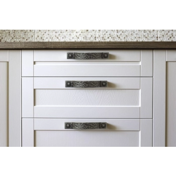 UCHWYT Meblowy 155x25 LEVICO Rączka LOFT Styl Industrialny STAL L-128 mm