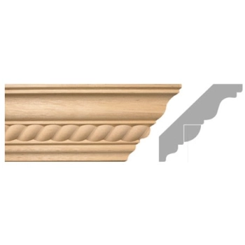 LISTWA , GZYMS DREWNIANY RZEŹBIONY EM00283