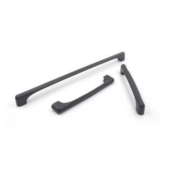 UCHWYT Meblowy 335x15 HORNET Relingowy Designerski CZARNY MAT L-320 mm