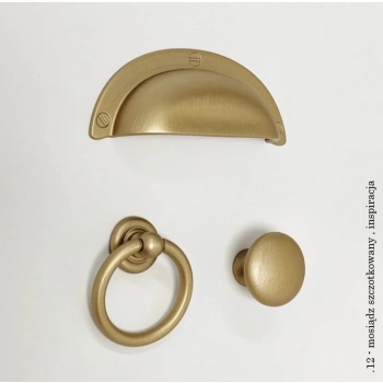 GAŁKA Meblowa 30 mm FAUSTO Retro Vintage Antyk Rączka Uchwyt Szczotkowany