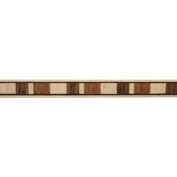 Listwa Dekoracyjna Drewniana Wielogatunkowa 2x7mm 1000mm Intarsja Meble