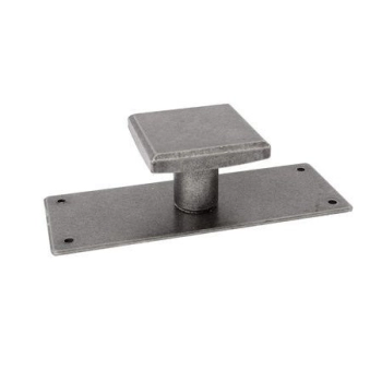 GAŁKA Meblowa z Szyldem Rączka RUBIGO Szyld 80x30 Uchwyt STARA STAL