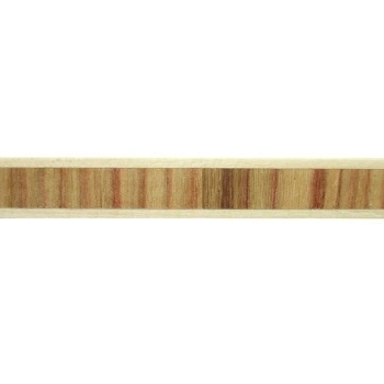 Listwa Dekoracyjna Drewniana Wielogatunkowa 2,5x10mm 1000mm Intarsja Wzór