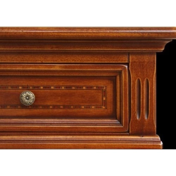 Listwa Dekoracyjna Drewniana Wielogatunkowa 2x7mm 1000mm Intarsja Wzór B