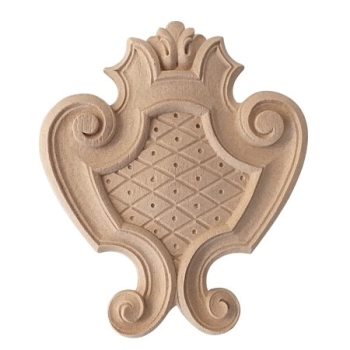 ORNAMENT , KARTUSZ Z PYŁU DRZEWNEGO F560083