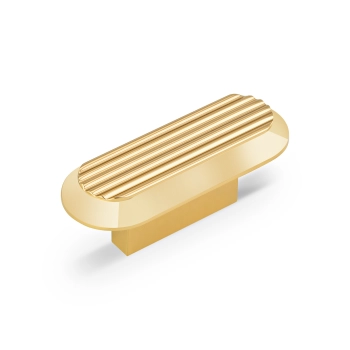 GAŁKA Meblowa 120x26 Aria Ryflowana Rączka Reling Uchwyt ZŁOTY GOLD LUX L16