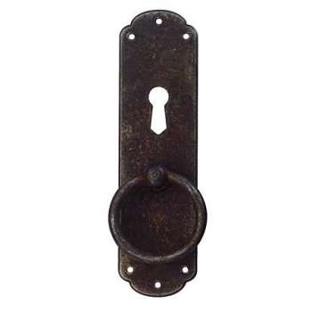 UCHWYT Meblowy FORGIA z kołatką 30x110 mm Stare Żelazo Styl Rustykalny